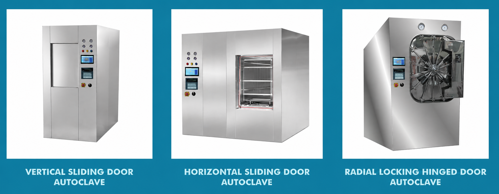 Dual-door pass-through sterilizer